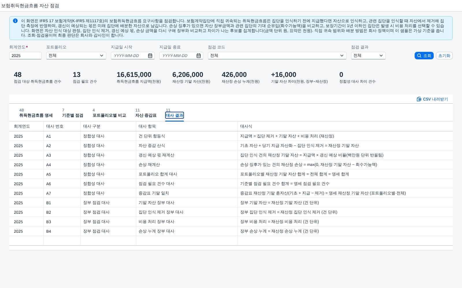 대사 결과 대사 결과
