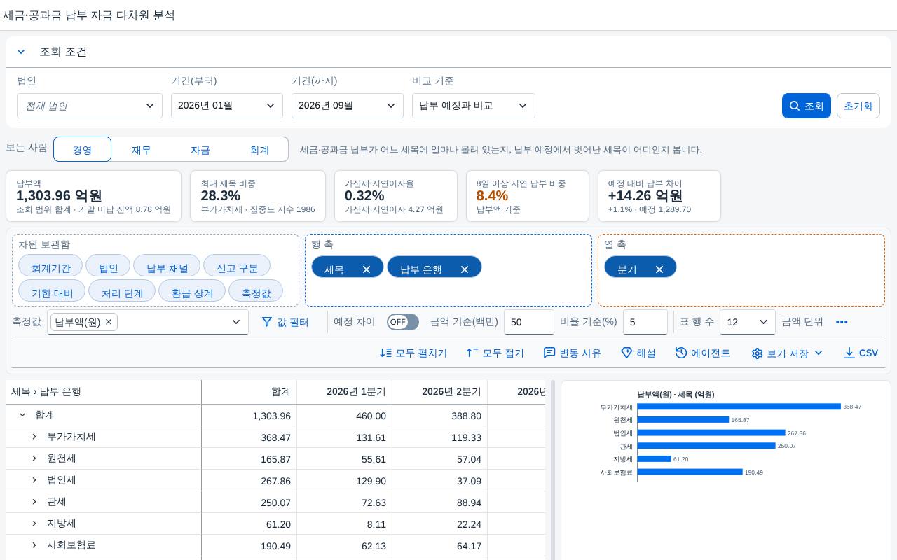 조회 조건 펼침